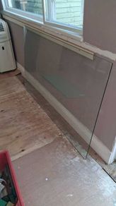 Glass table top