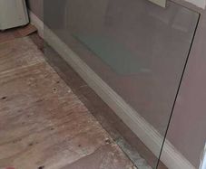 Glass table top