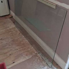 Glass table top