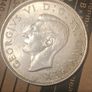 1944 Florin George VI Silver Nice collectible grade Image 2