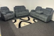New 3+2+1 Fabric Recliner Sets