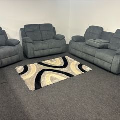 New 3+2+1 Fabric Recliner Sets