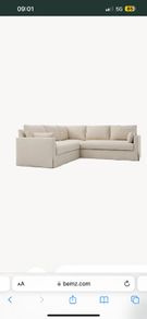 ikea large L sofa