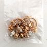 Elegant Golden and Silver Heart Bracelets Image 2