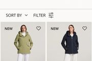 CREENSTONE black padded coat Sz 42 (Fit 12-14UK) - Rrp 329 (New)
