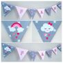 Beautiful Personalised Cotton Bunting Image 9