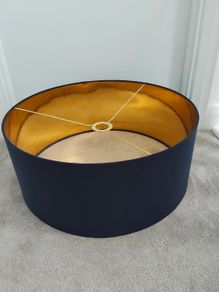 Next Blue Rico Easy Fit Shade Drum Ceiling Light
