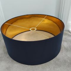 Next Blue Rico Easy Fit Shade Drum Ceiling Light