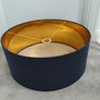 Next Blue Rico Easy Fit Shade Drum Ceiling Light Image 8