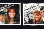 1986 Isle of Man Royal Wedding Prince Andrew &amp; Sarah Ferguson Commemorative Stamps Mint Never Hinged (MNH)