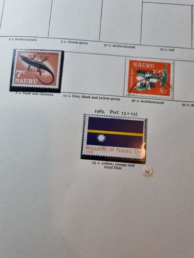MAURITIUS album with stamps
