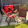 Pagoda Wooden Garden Chairs Image 2