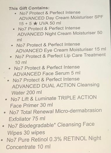 10 Piece NO 7 Ultimate Skincare Gift Set