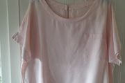 Pink Linen Top