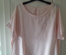 Pink Linen Top