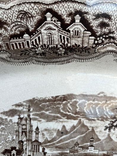 Old plates dishs