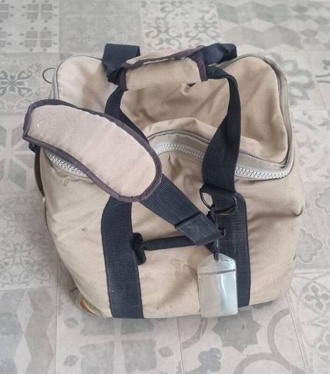 vintage apple bag