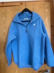 4th Arq Lennox Half Zip Fleece in Aqua
