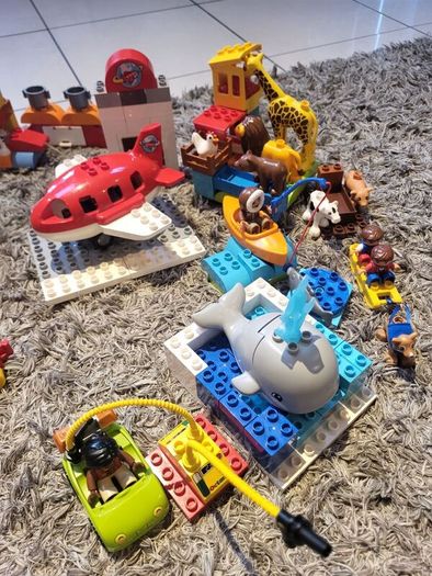 multiple sets of LEGO Duplo