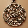 Sterling Silver Solid Celtic Pendant and Chain Image 2