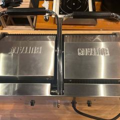 Buffalo Bistro Double Ribbed Contact Grill 2.9kW