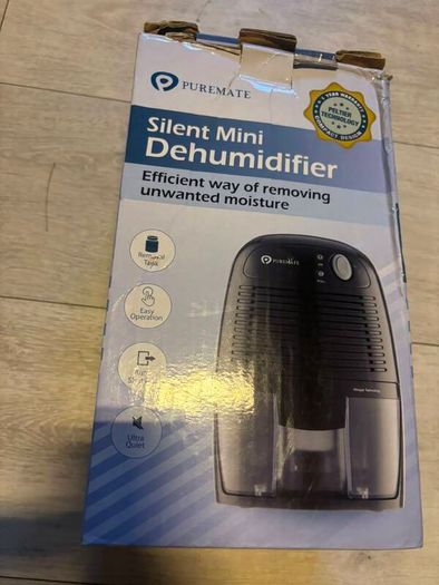 Puremate Silent Mini Dehumidifier