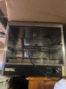 Buffalo Commercial Countertop Heated Food Display Cabinet / Pie Warmer