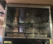Buffalo Commercial Countertop Heated Food Display Cabinet / Pie Warmer