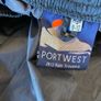 Kids Portwest waterproof rain trousers  navy 9 10 Image 2