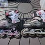 pink and white girls rollerblades Image 3