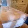 Blush pink velvet blanket box Image 3