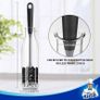 Long Handle Bottle Brush, Cleaning Brush for Water Bottle, Glassware, 2 Pack Image 3