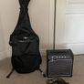 Bass guitar and amp Image 4