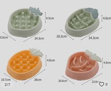 dog (cat) slow feeding bowl