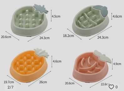 dog (cat) slow feeding bowl