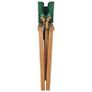 Directors Chair Solid Teak Wood Green Image 5