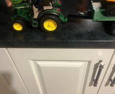 Model tractor and digger