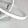 LED Ceiling Lights, 22W Creative Flower Shape Ceiling Light, Balcony Aisle Ceiling Lamp, Home Corridor Porch Ceiling Lights Cloakroom Lamp, Cool White 6500K Ceiling Chandelier Image 4