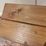 Rustic decorative wooden bench Image 3