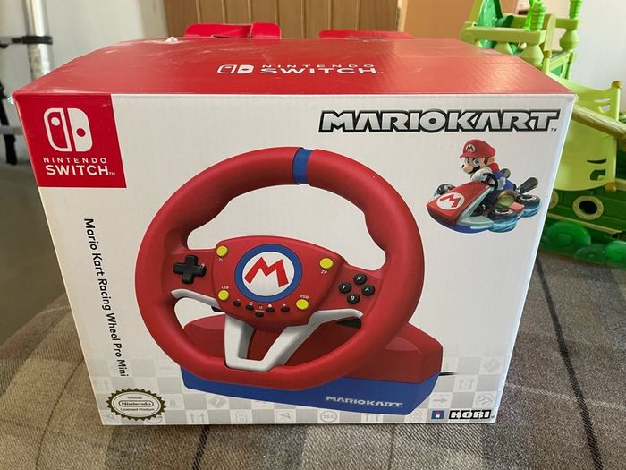 Nintendo steering wheel Mario
