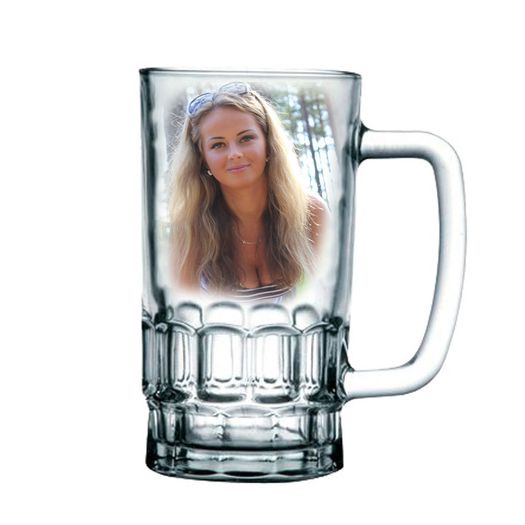 Personalised Premium Quality Glass Beer Pint Mugs