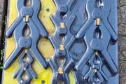 Brand New Workzone 12-Piece Spring Clamp Set Reinforced PP, Soft Pads