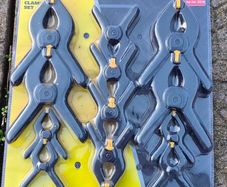 Brand New Workzone 12-Piece Spring Clamp Set Reinforced PP, Soft Pads