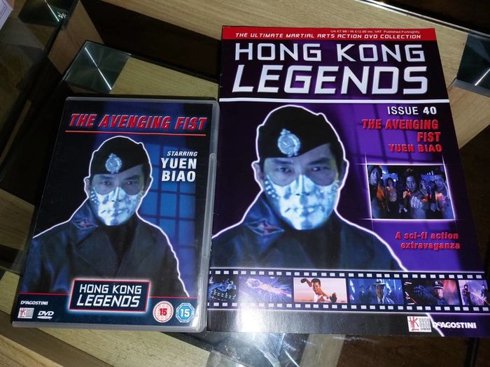 collection of Hong Kong Legend DVDs and magazine