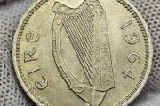 Ireland 1964 3d Threepence Beautiful Lustrous Uncirculated
