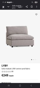Centre couch/ single armchair