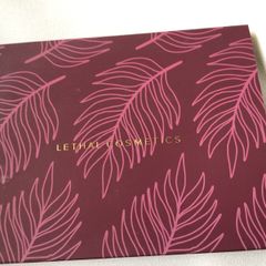 Lethal Cosmetics Custom Palette Metamorphosis and Evergreen