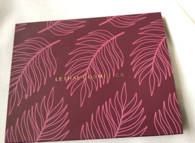 Lethal Cosmetics Custom Palette Metamorphosis and Evergreen