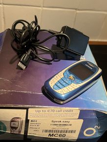 Vintage Siemens C65 Mobile Phone O2 Ireland Boxed Set Tested & Working