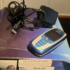 Vintage Siemens C65 Mobile Phone O2 Ireland Boxed Set Tested & Working